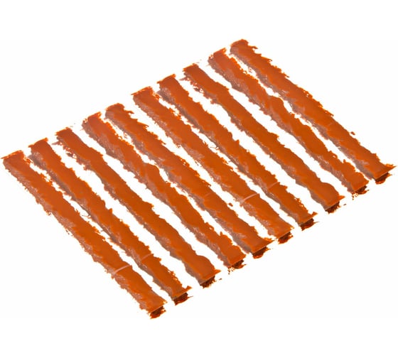 Изображение товара Набор жгутов для ремонта бескамерных шин ЕРМАК 10 шт., 10см 777-002