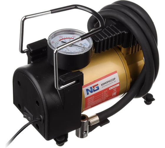 Изображение товара Автомобильный компрессор NEW GALAXY АС-580, тип Торнадо, в кейсе, 35 л/мин, 150Вт 713-035