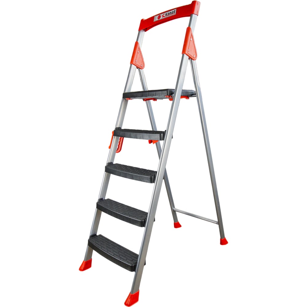 Изображение товара Стремянка Kanat 5 ступеней PPM-704 профессиональная стальная