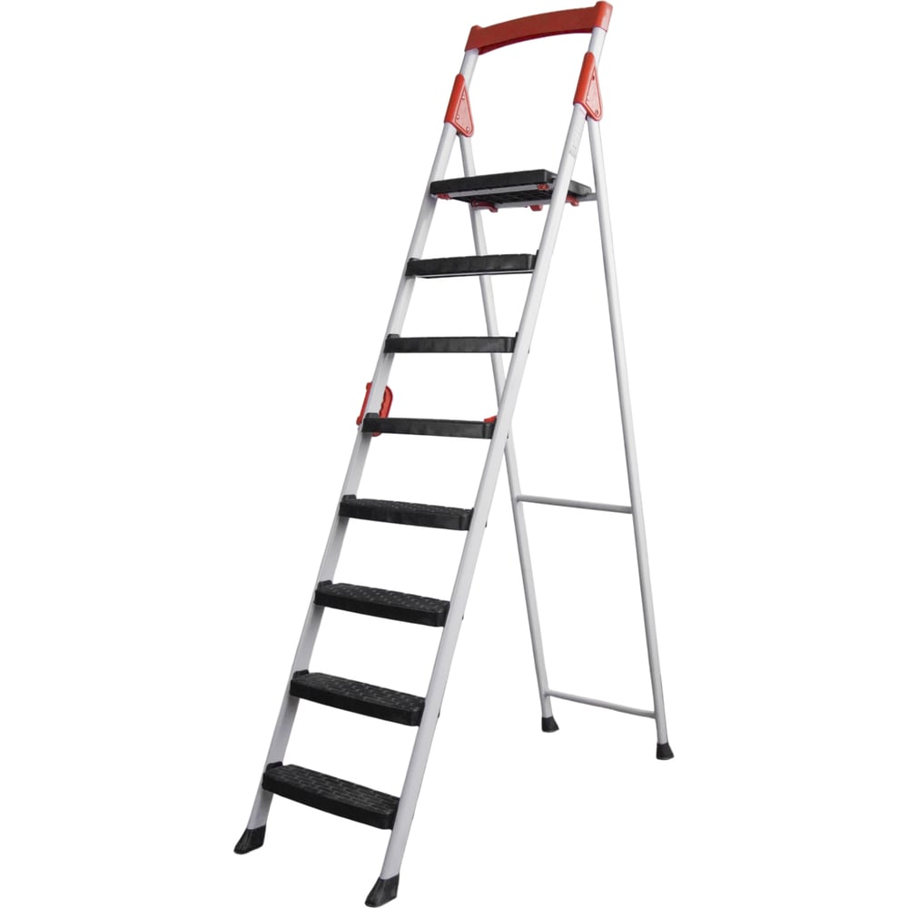 Изображение товара Стремянка Kanat 8 ступеней PPM-707 бытовая односторонняя сталь