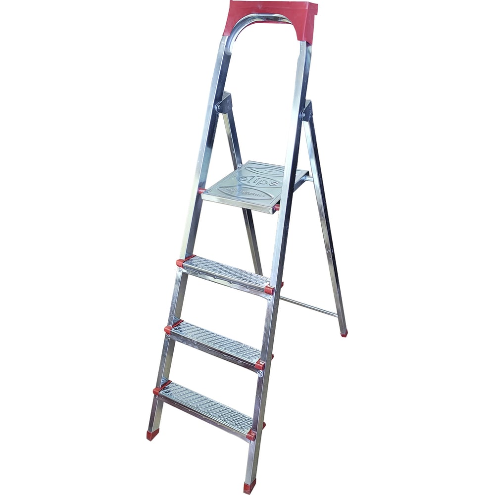 Изображение товара Оцинкованная стремянка Kanat Elips 4 ступени (3+1) EM-603