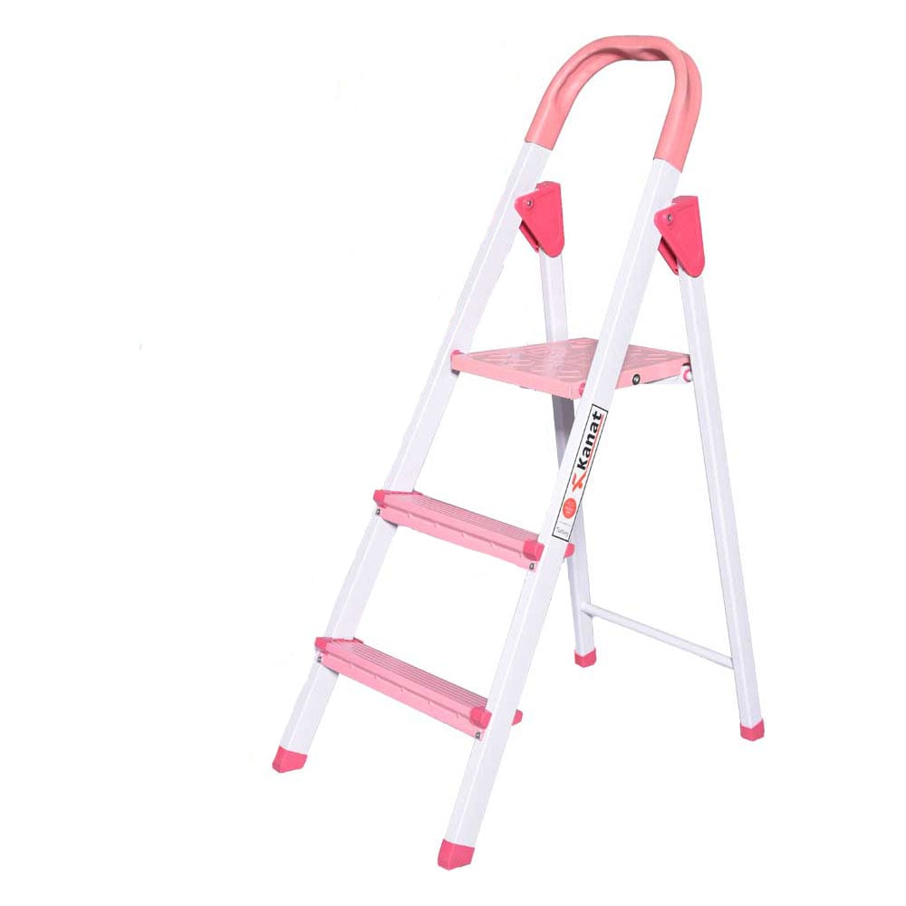 Изображение товара Стремянка Kanat Rita крашенная 3 ступени профессиональная односторонняя