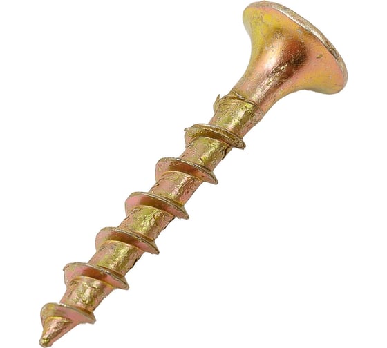 Изображение товара Желтый саморез крепежная техника 3,5x25, 1000 шт. 420448 БК