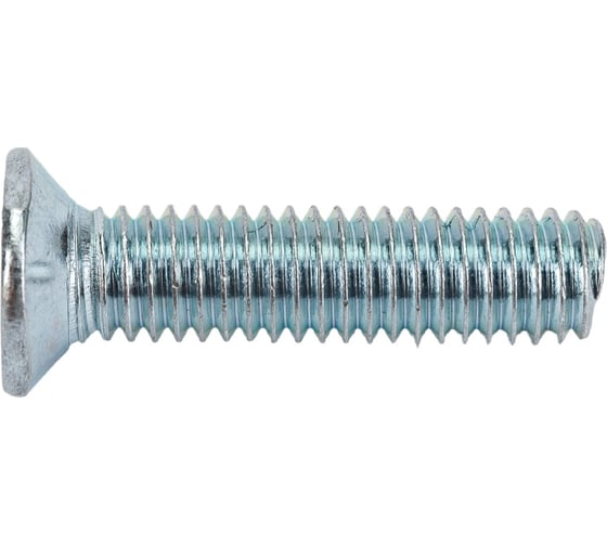Изображение товара Винт с метрической резьбой крепежная техника потайной, din 965, 6x25, 10 шт. 38466