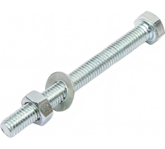 Изображение товара Болт с ш/г крепежная техника набор, полная резьба, din 933, 5x50, 20 шт. 17826