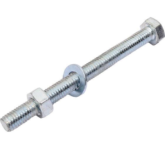 Изображение товара Болт с ш/г крепежная техника набор, полная резьба, din 933, 8x90, 3 шт. 17878