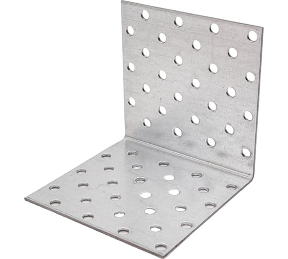 Изображение товара Крепежный равносторонний перфорированный уголок СВК 80x80x80 толщина 1,8 мм SVK-PFL80808018 Н0000026041