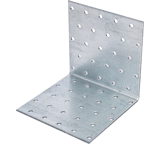 Изображение товара Крепежный равносторонний перфорированный уголок СВК 100x100x100 толщина 1,8 мм SVK-PFL10101018 Н0000026042