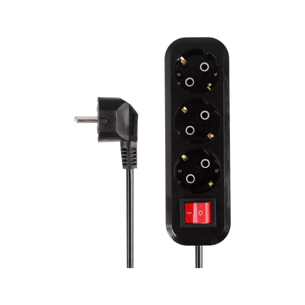 Изображение товара Бытовой удлинитель ЕРМАК ПРОФИ 7 метров с заземлением и кнопкой