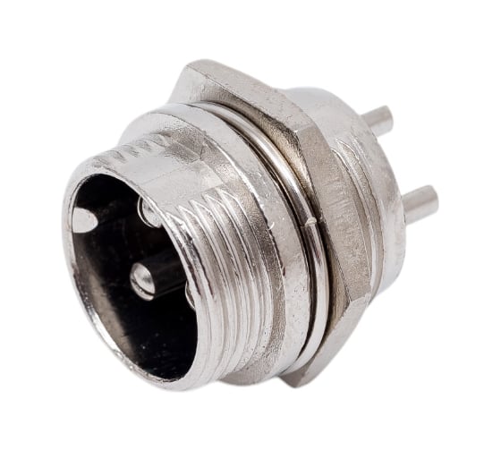 Изображение товара Разъем MIC16 3P штекер Pro Legend металл на корпус, PL2207