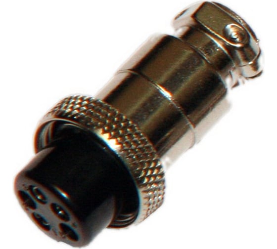 Изображение товара Разъем MIC16 5P гнездо Pro Legend металл на кабель, PL2203