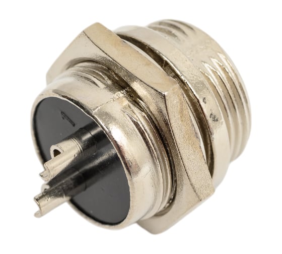 Изображение товара Разъем MIC16 2P штекер Pro Legend металл на корпус, PL2206