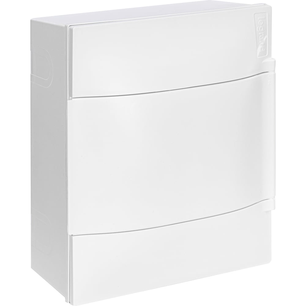 Изображение товара Пластиковый щиток Legrand Practibox S  Навесной 1X4 Белая дверь 134604
