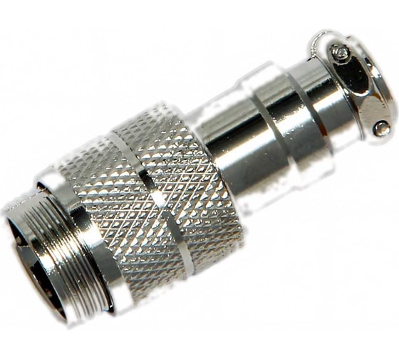 Изображение товара Разъем MIC16 4P штекер Pro Legend металл на кабель, PL2212