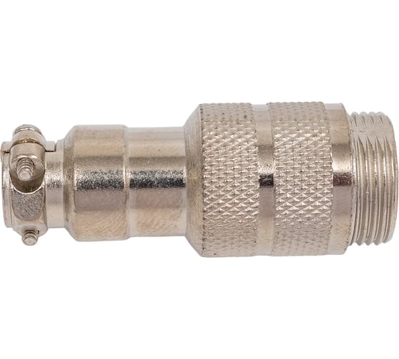 Изображение товара Разъем MIC16 6P штекер Pro Legend металл на кабель, PL2213