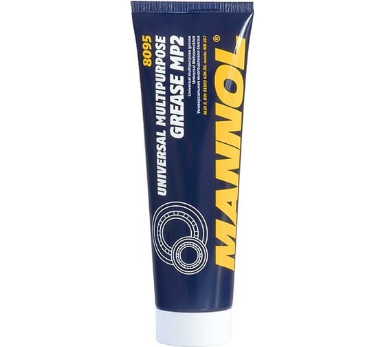 Изображение товара Многоцелевая густая смазка MANNOL MP-2 Universal Multipurpose Grease MP2 230 г 2483