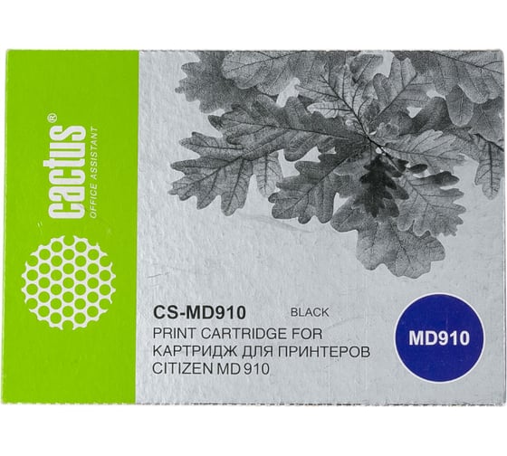 Изображение товара Матричный картридж для citizen md-910 Cactus черный CS-MD910 807476