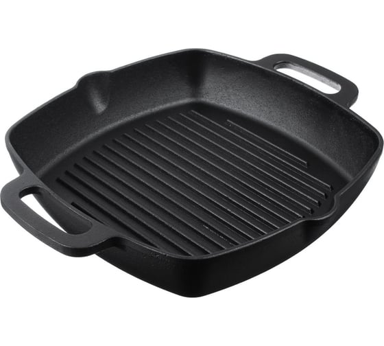 Изображение товара Сковорода-гриль VETTA чугун, 26x26x4.5 см 808-004