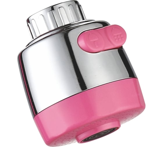 Изображение товара Аэратор (насадка на кран) GRIALE цветной (розовый) DK77/розовый