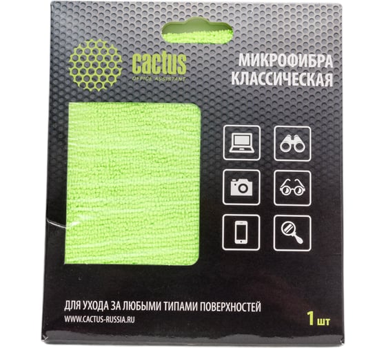 Изображение товара Универсальная салфетка Cactus CS-MF02 1 шт 25x25 см 1009206