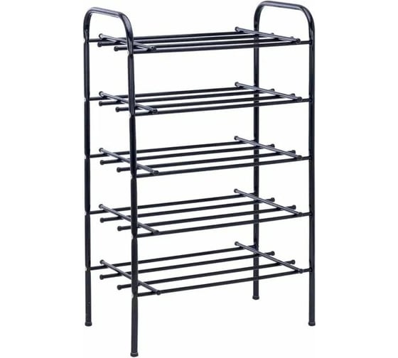 Изображение товара Обувница Leset Комо 5 черный 7556-1690