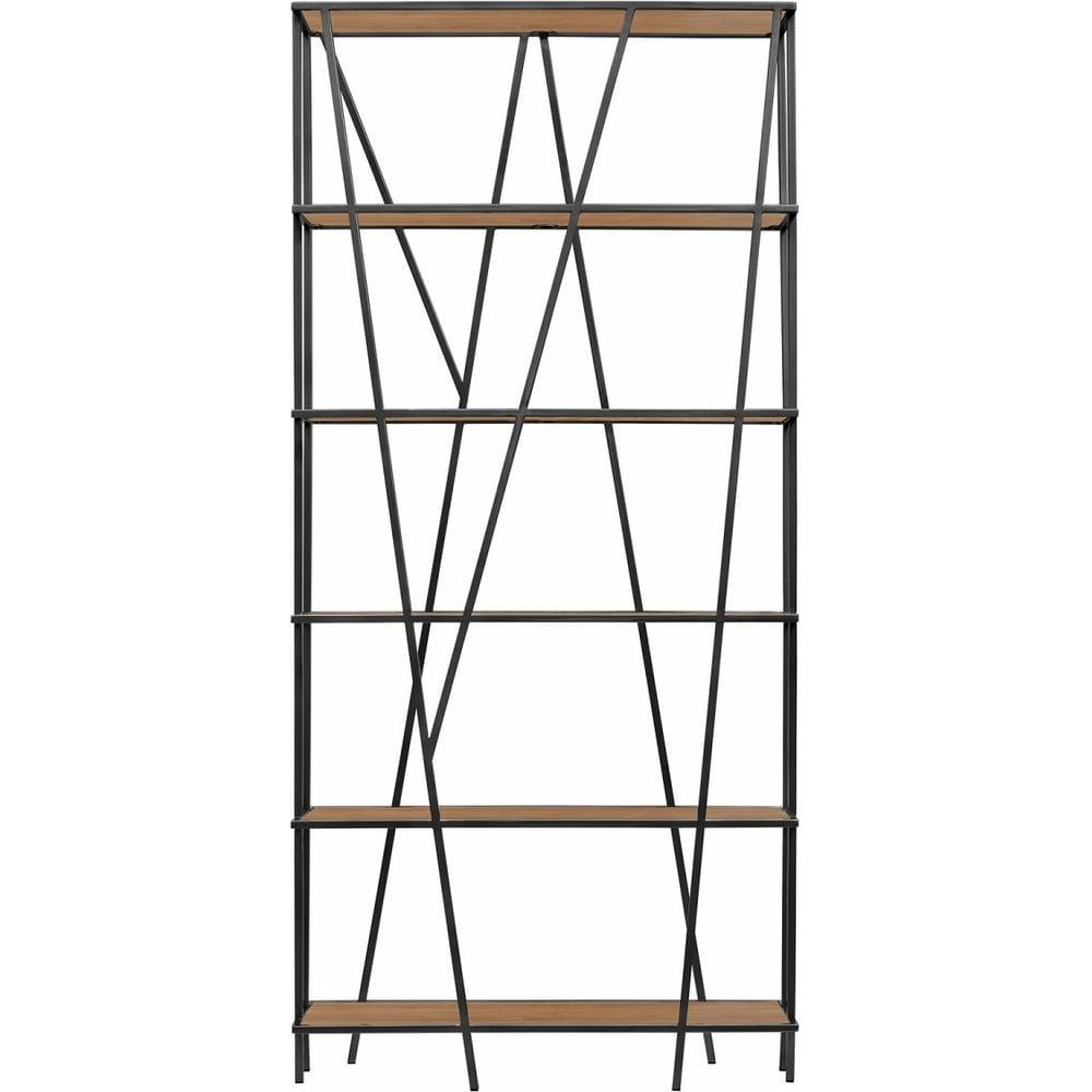 Изображение товара Стеллаж GreenWeen EVA, черный каркас, 6 полок, 1900x900x300 мм