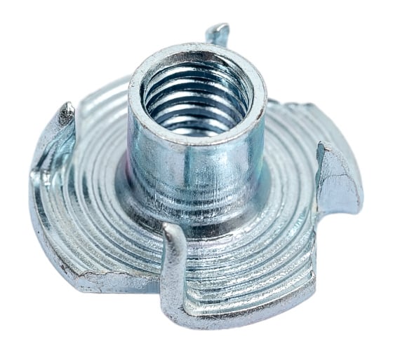 Изображение товара Врезная гайка крепежная техника din 1624, м6, 400 шт., цинк 497298 БК