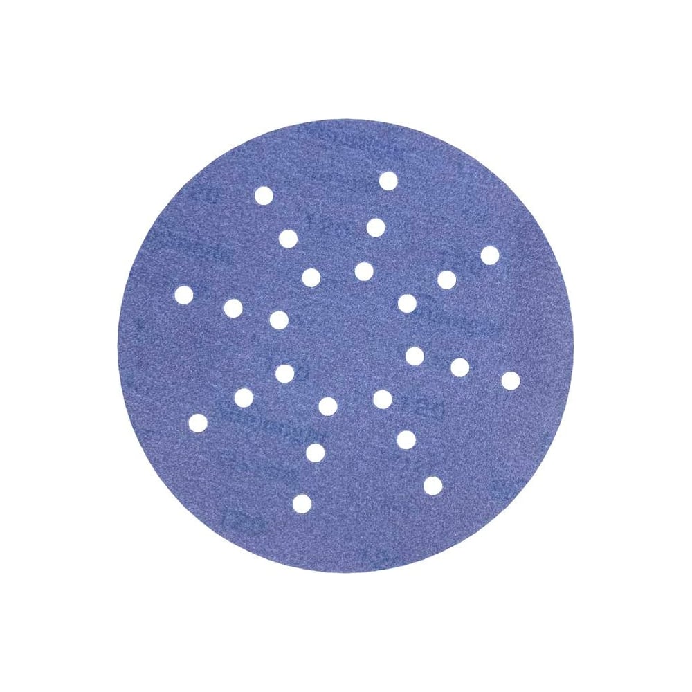 Изображение товара Шлифовальный круг на липучке CERAMIC L712T, 225 мм, 24 отверстия, 5 шт, Р80 SUNMIGHT 78006R