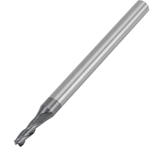 Изображение товара Фреза концевая цельная тс ц/х 2.5x6х50 мм, 3-п, ВК8, TiAIN, ГОСТ 32405-2013 ИНСТУЛС 00001757477