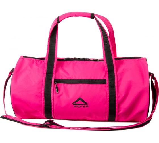 Изображение товара Дорожная сумка-тубус Payer Пайер Voyage, таслан, розовый 4610097027598