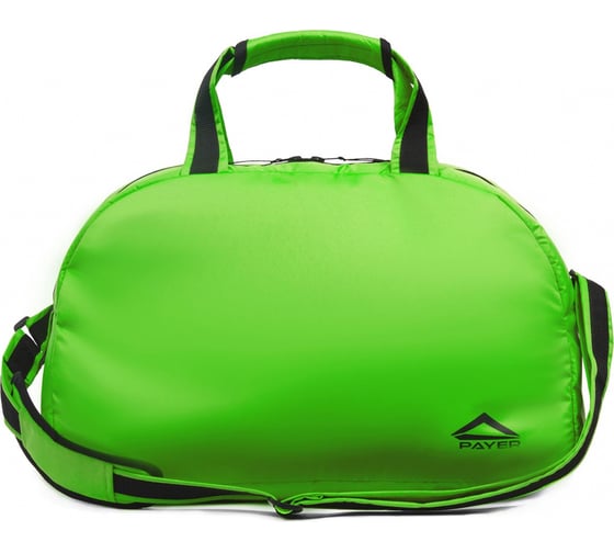 Изображение товара Дорожная сумка Payer Пайер Adventure Адвентюр, таслан, темно салатовый/черный 4610097027543