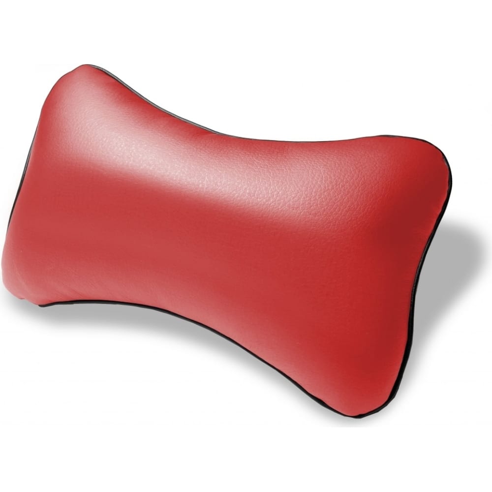 Автомобильная подушка под шею DuffCar подушка автомобильная косточка на подголовник экокожа перфорированная 16х24 см