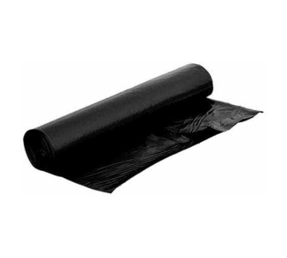 Изображение товара Мешок черный ПНД вторичка R2R 60л 600ммх690мм 11мкм черный (30 шт в ролике, коробка 25 рол.) 7040-60606911