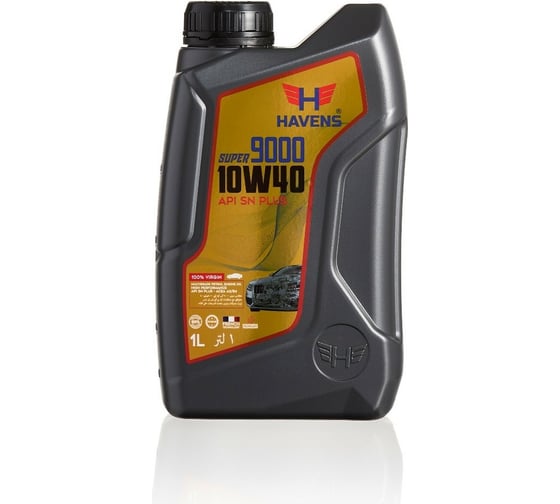 Изображение товара Моторное масло HAVENS Super 9000 SAE 10W40 API SN PLUS, SN/CF, SM/CF 1л HS910W40SN1 HS910W40SNP1