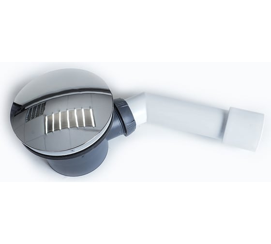 Изображение товара Сифон для душевого поддона Wirquin Tourbillon слив D90 с жестким патрубком 30987139