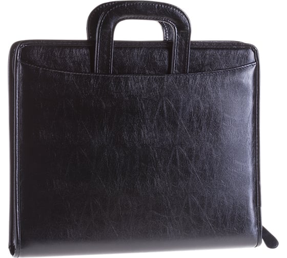 Изображение товара Деловая папка OfficeSpace Carina кожзам, на молнии, выдвижная ручка ПаКЗ_571