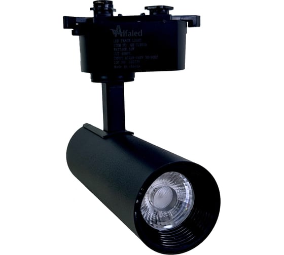 Изображение товара Светодиодный трековый светильник AlfaLed черный 10W 4000K QH-ТLX-10 BLTLX10