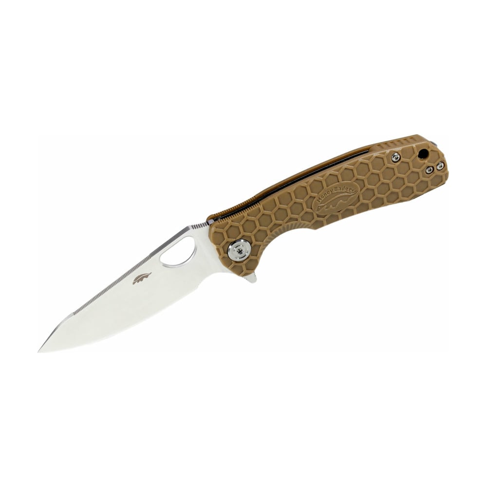 Нож Honey Badger накладка на цилиндр inspire 54 мм сталь сатинированное покрытие никель