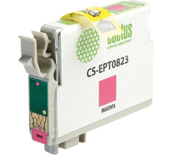 Изображение товара Струйный картридж Cactus t0823 пурпурный, 13.8 мл, для epson stylus photo r270/290/rx590 CS-EPT0823 690131