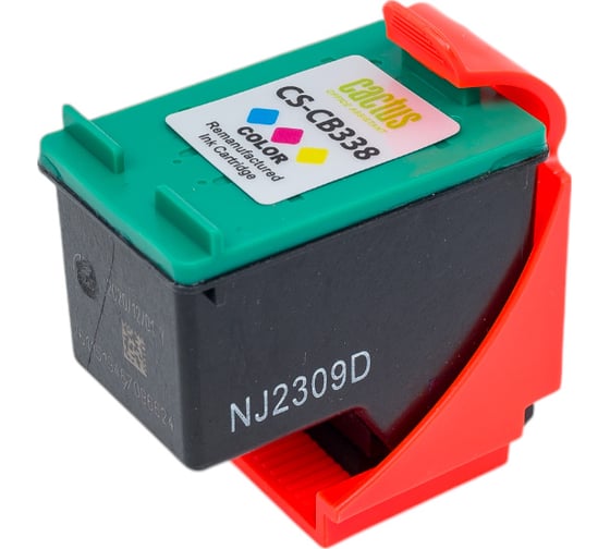 Изображение товара Струйный картридж Cactus №141xl многоцветный, 18 мл, для hp dj d4263/d4363/d5360/dj j5783/j6 CS-CB338 807141