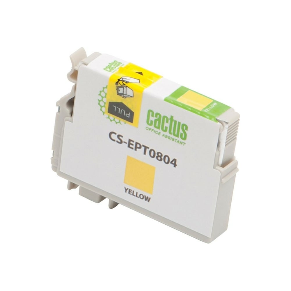 Изображение товара Картридж Cactus t0804 желтый для Epson Stylus Photo P50, PX650, PX660, PX7