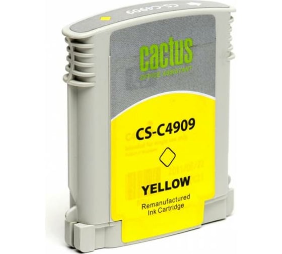 Изображение товара Струйный картридж Cactus №940xl желтый, 30 мл, для hp dj pro 8000/8500 CS-C4909 790535