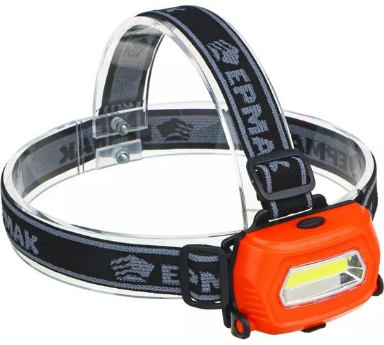 Изображение товара Фонарь ЕРМАК налобный, 1 COB, 7Вт, 200мАч, USB, 8х4см, пластик, 3 режима 221-071