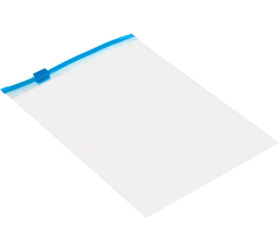 Изображение товара Пакеты с замком-слайдером VETTA 16 шт., 15x20 см, 50 мкм, 1 литр, полиэтилен 438-147