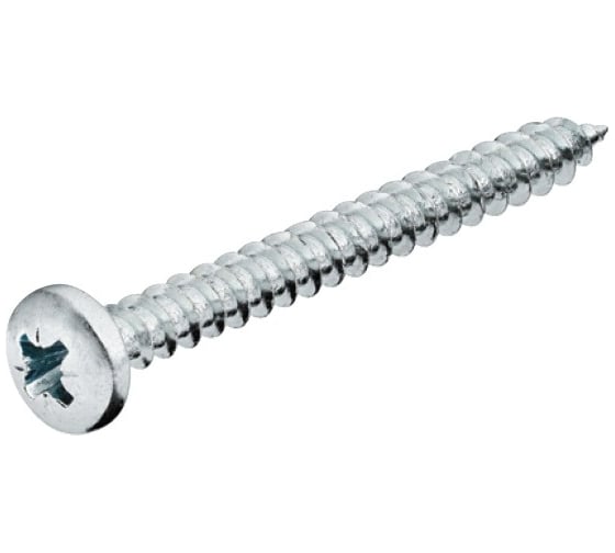 Изображение товара Шуруп Hafele HOSPA полукруглая головка, потайной, оцинкованный, 4,0x17 мм 017.71.839