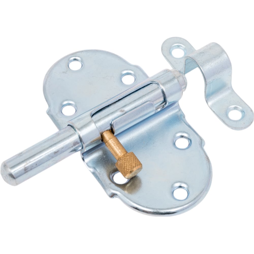 Изображение товара Фигурный накладной шпингалет с пружиной VORMANN 45x85 мм оцинкованный