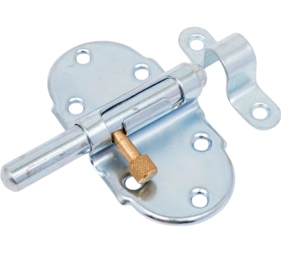 Изображение товара Фигурный накладной шпингалет с пружиной VORMANN 45x85 мм, оцинкованный 000101047Z