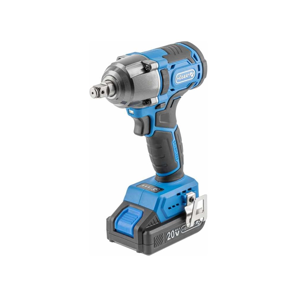 Изображение товара Аккумуляторный ударный гайковерт HOEGERT TECHNIK Hoegert 400nm HT2E200