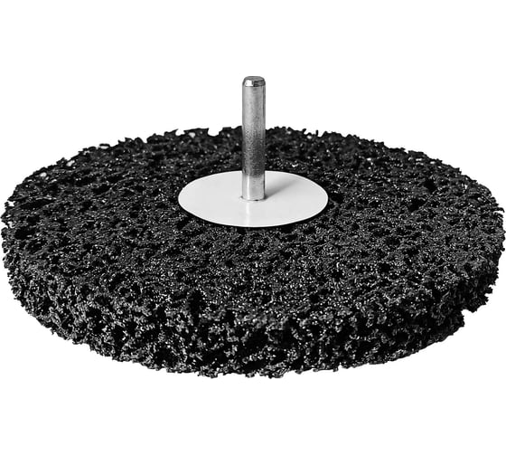 Изображение товара Круг шлифовальный синтетический фибровый 100 мм, для дрели, с переходником vertextools 0088-100