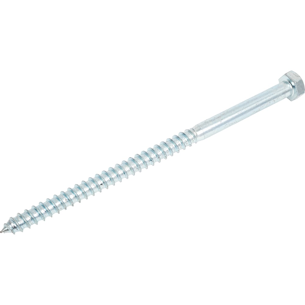 Изображение товара Шуруп глухарь с шестигранной головкой 12x220 Метизный двор оцинкованный
